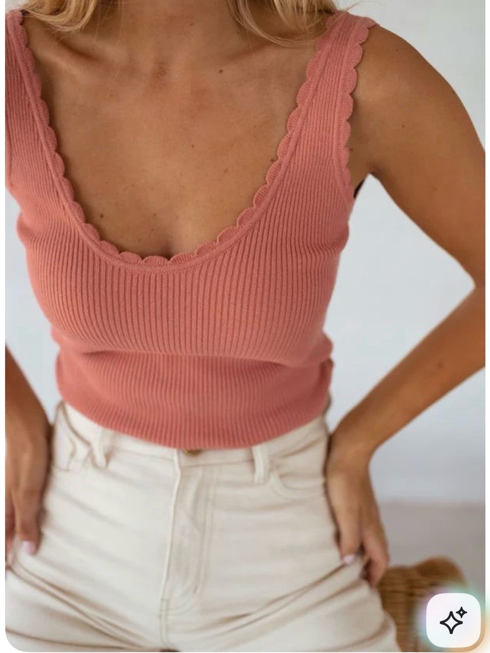 Easy Clothes Ribbed Tank
